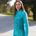 Кофта для бігу жіноча Joma Elite VIII turquoise 6