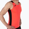 Танк топ для бігу чоловічий Joma Record II fluor coral/black 4