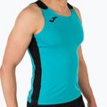 Футболка для бігу чоловіча Joma Record II Tank Top turquoise/black 5