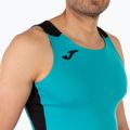 Футболка для бігу чоловіча Joma Record II Tank Top turquoise/black 6