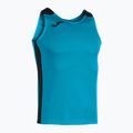 Футболка для бігу чоловіча Joma Record II Tank Top turquoise/black 7
