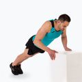 Футболка для бігу чоловіча Joma Record II Tank Top turquoise/black 8