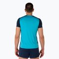 Чоловіча бігова сорочка Joma Record II фтор бірюзовий / темно-синій 3