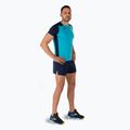 Чоловіча бігова сорочка Joma Record II фтор бірюзовий / темно-синій 7