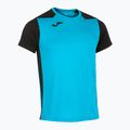Чоловіча бігова сорочка Joma Record II фтор бірюзовий / темно-синій 9