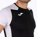 Чоловіча бігова футболка Joma Record II чорно-біла 4