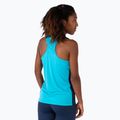Футболка для бігу жіноча Joma Record II Tank Top fluor turquoise/navy 4