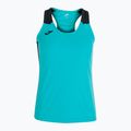 Футболка для бігу жіноча Joma Record II Tank Top turquoise/black