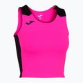 Футболка для бігу жіноча Joma Record II Top fluor pink/black
