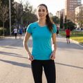 Футболка для бігу жіноча Joma Record II fluor turquoise 5