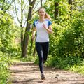 Футболка для бігу жіноча Joma Record II white/royal 11