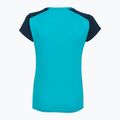 Футболка для бігу жіноча Joma Record II fluor turquoise/navy 2