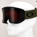 Маска лижна Oakley Line Miner matte dark brush/prizm snow dark grey OO7070-96 5