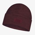 Шапка зимова BUFF Merino Wool Fleece maroon 4