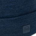 Шапка зимова BUFF Heavyweight Merino Wool solid night blue 2