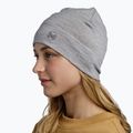 Шапка зимова BUFF Lightweight Merino Wool solid light grey 3