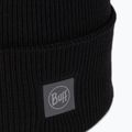 Шапка зимова BUFF Crossknit solid black 2