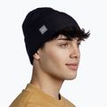 Шапка зимова BUFF Crossknit solid black 4