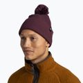 Шапка зимова BUFF Knitted Renvi burgundy 4