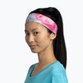 Пов'язка на голову BUFF CoolNet UV Slim esmerald fluor fuchsia 3
