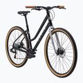 Жіночий кросовий велосипед Marin Kentfield 1 ST 700C глянцевий чорний / сріблястий 2