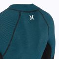 Жіночий гідрокостюм Hurley Advant Texture 2/2 мм Springsuit чорний/блакитний 3
