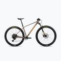 Гірський велосипед Orbea Alma H10 Eagle 2023 сіро-коричневий / манго