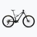 Велосипед електричний Orbea Rise M20 360Wh 2024 carbon raw/shark grey