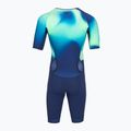 Комбінезон для тріатлону чоловічий Orca Athlex Aero Race Suit green print 2