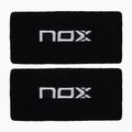 Напульсники NOX Wristband with Logo 2 szt. black/white