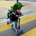 Накладка на шолом COOLCASC Triceratops 9