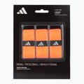 Обмотки для ракеток для паделю adidas Padel Overgrip Set 3 шт. orange