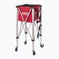 Кошик для м'ячів Nox Foldable Balls Basket With Wheels Red