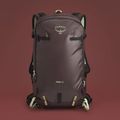 Рюкзак гірський Osprey Firn 18 л elderberry purple/peppermint green 8