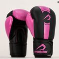 Рукавиці боксерські дитячі Overlord Boxer чорно-рожеві 100003-PK 11
