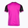 Футболка тенісна чоловіча Joma Montreal fluorescent pink/black 6