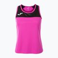 Топ тенісний жіночий Joma Montreal fluorescent pink/black 3