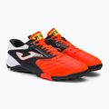 Футбольні бутси чоловічі Joma Cancha 2308 чорно-помаранчеві CANS2308TF 4