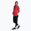 Кофта тенісна жіноча Joma Sculpture II Zip-Up Hoodie red 3