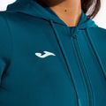 Кофта тенісна жіноча Joma Sculpture II Zip-Up Hoodie green 4