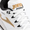 Кросівки тенісні жіночі Joma Point P white/gold 8