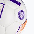 М'яч для футболу Joma Dali II white/fluor orange/purple розмір 3 3