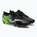 Футбольні бутси чоловічі Joma Propulsion Cup FG black/green fluor 4