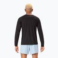 Лонгслів для бігу чоловічий NNormal Merino black 3