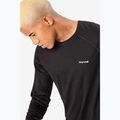 Лонгслів для бігу чоловічий NNormal Merino black 4