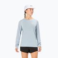 Лонгслів для бігу жіночий NNormal Merino blue
