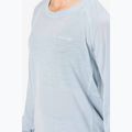 Лонгслів для бігу жіночий NNormal Merino blue 4