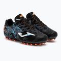 Бутси футбольні дитячі Joma Super Copa Jr AG black/turquoise 4