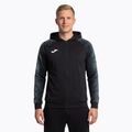 Кофта для бігу чоловіча Joma Elite XI Hoodie black/anthracite