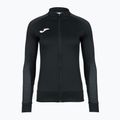 Кофта для бігу жіноча Joma Elite XI Full Zip black/anthracite